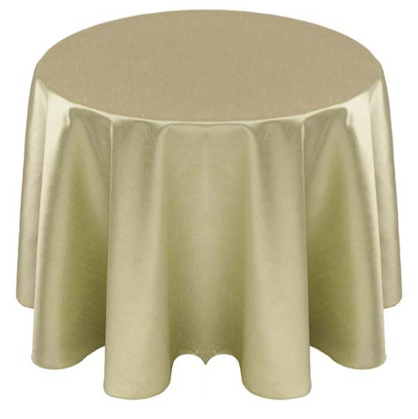 Faux Dupioni Polyester Based Tablecloth Linen-Sage
