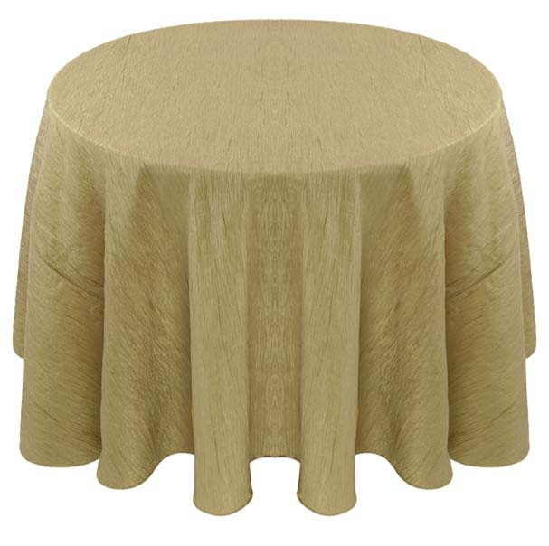 Krinkle Crush Fabric Tablecloth Linen-Willow