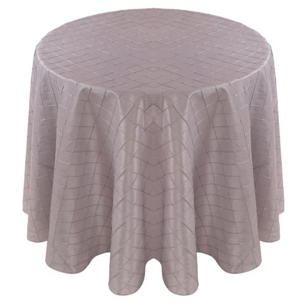 Pintuck Taffeta Tablecloth Linen