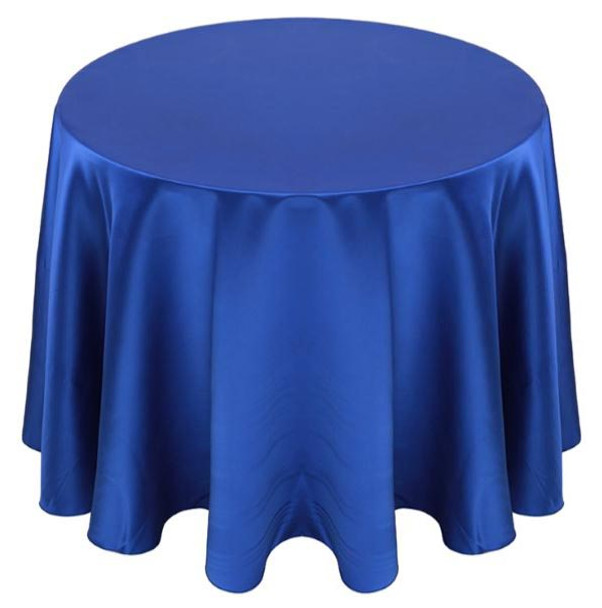 Matte Satin Tablecloth Linen-Royal