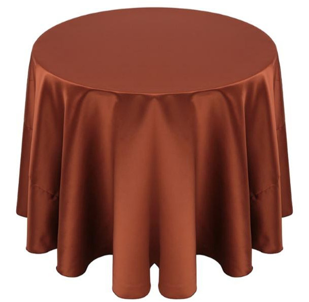 Matte Satin Tablecloth Linen