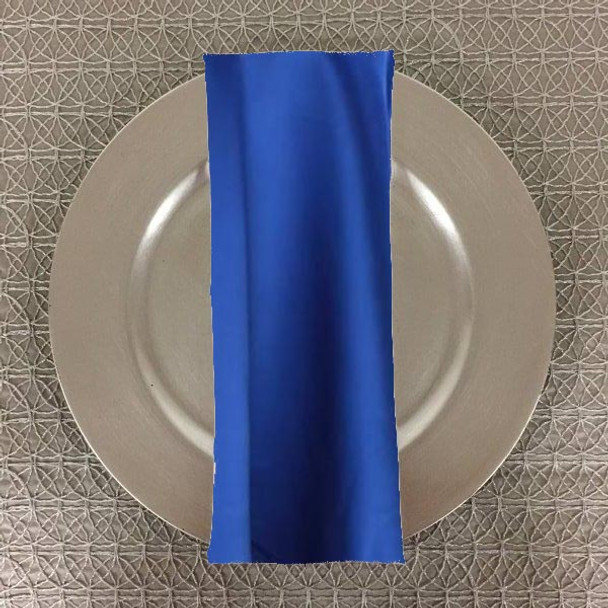 Dozen (12-pack) Matte Satin Table Napkins-Royal