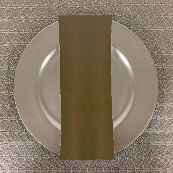 Dozen (12-pack) Panama Rustic Textured Table Napkins-Natural