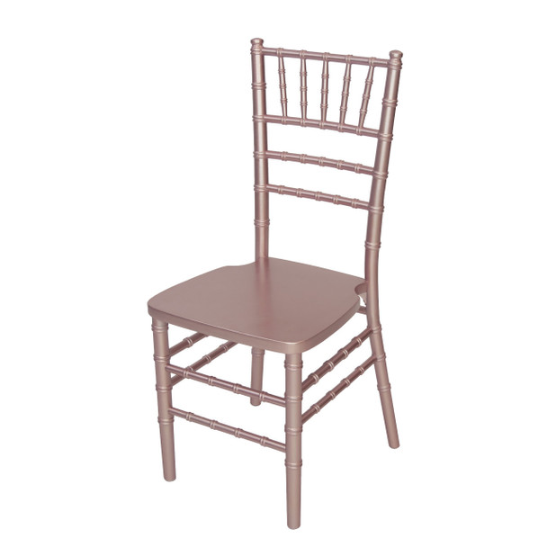 Classic Series Wood Chiavari Chair-RoseGold