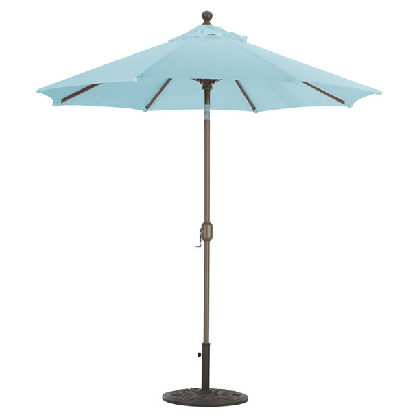 Galtech 7.5-ft. Aluminum Umbrella With Autotilt Crank Lift, Model 727 (GA727)