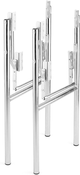 14" Wide Replacement H-Style Folding Table Legs - 2 Pack