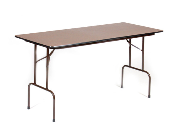 Correll 30"W x 72"L (6 ft) Counter Height (36"H) 3/4" Top High-Pressure Laminate Folding Table (CL-CFS3072PX-01)