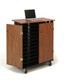 24 Capacity Laptop Charging and Storage Cart By Oklahoma Sound (OK-LCSC)