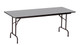 Correll Melamine Laminate Folding Table-USA Made-Gray Granite