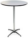 High Pressure Laminate Pedestal Cocktail Table-USA Made (MC-LAM-PEDESTAL)