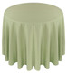 Solid Polyester Tablecloth Linen-Celadon