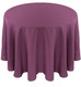 Solid Polyester Tablecloth Linen-Claret