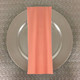 Dozen (12-pack) Solid Polyester Table Napkins-Coral