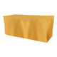 Solid Polyester Fitted Table Box Linen