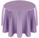 Faux Dupioni Polyester Based Tablecloth Linen-Lilac