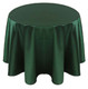 Faux Dupioni Polyester Based Tablecloth Linen-Hunter