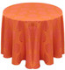 Kaleidoscope Art Deco Jacquard Tablecloth Linen-Papaya