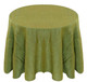Krinkle Crush Fabric Tablecloth Linen-New Sage