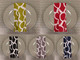 Dozen (12-pack) Liberty Key Geometric Print Polyester Table Napkins