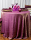 Shimmer Crush Fabric Tablecloth Linen