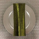 Dozen (12-pack) Shimmer Crush Fabric Table Napkins-Moss