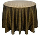 Pintuck Taffeta Tablecloth Linen-Bronze