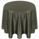 Pintuck Taffeta Tablecloth Linen-Sage