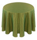 Pintuck Taffeta Tablecloth Linen-Lime