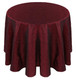 Pintuck Taffeta Tablecloth Linen-Burgundy