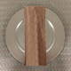 Dozen (12-pack) Pintuck Taffeta Table Napkins-New Tan