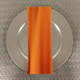 Dozen (12-pack) Matte Satin Table Napkins-Pumpkin