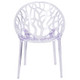 Specter Series Transparent Stacking Side Chair