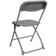 Rhino Series Plastic Folding Chair - 800 lb Static Tested - Perfect For Events and Party Rentals - Durable, Easy Storage, and Lightweight