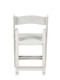 MAX Wedding and Event Resin Folding Chair-White