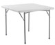 Body Builder 36" x 36" Folding Table, Speckled Gray, by National Public Seating Model BT-3636