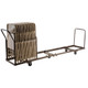 50-Capacity Linear Storage and Transport Folding Chair Dolly By National Public Seating, Model DY-50