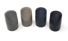 Folding Chair V-Tip Stabilizer Caps - Individual Pieces - Fits 7/8" OD Tube, Top of Leg - Replacement Parts Works with Metal and Padded Chairs