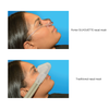 Porter SILHOUETTE nasal mask vs. traditional nasal mask