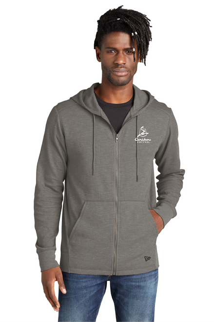 NEA141 - New Era Thermal Full-Zip Hoodie