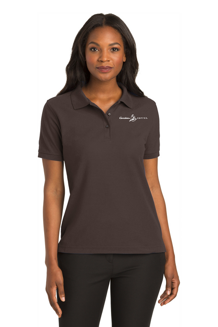 L500 - Port Authority Ladies Silk Touch Polo