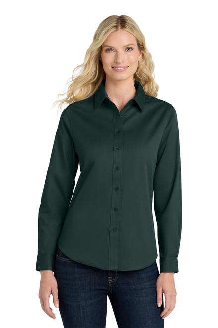 SALE3 - L608A - Port Authority Women's Long Sleeve Easy Care Shirt
