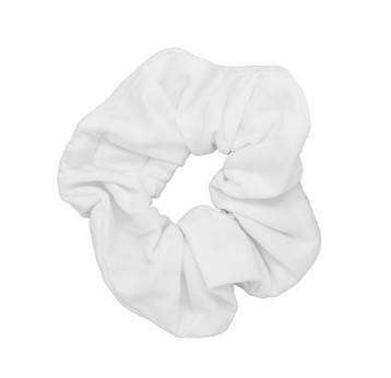 Scrunchie Single - Solid White Scrunchie Single - Solid White