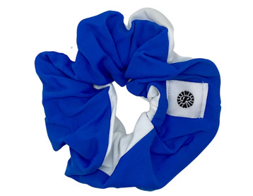 Scrunchie Single - Royal/White