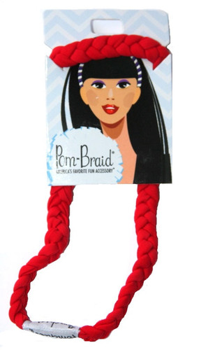 PomBraid Headband - Red