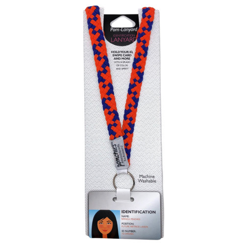 Fanta Orange/Purple Breakaway Lanyard