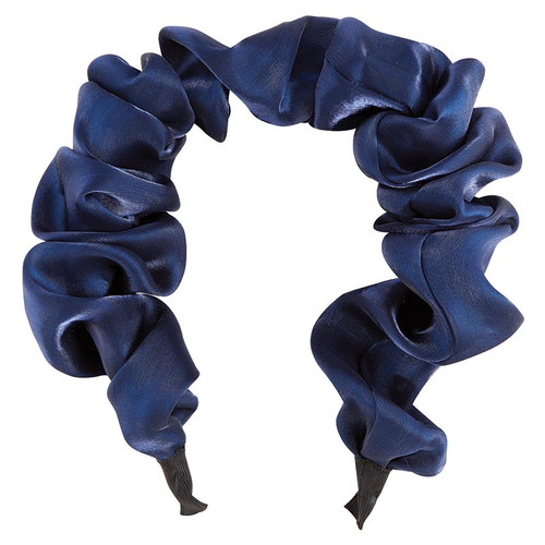 Chiffon Headband - Indigo