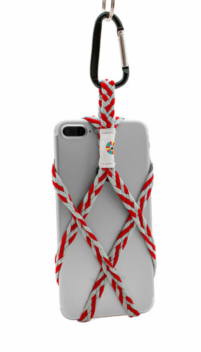 Phone Carrier - Red/Perla