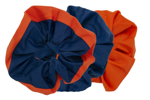 Scrunchie 3-Pack - Navy/Fanta