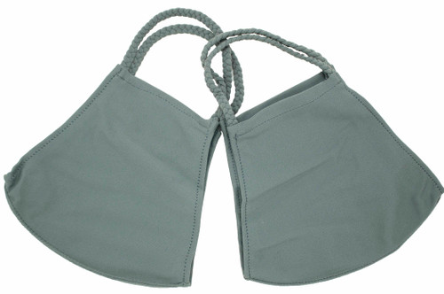 Pom Masks 2 Pack - Solid Gray