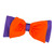 PomPooch Bowtie - Fanta/Shiny Purple